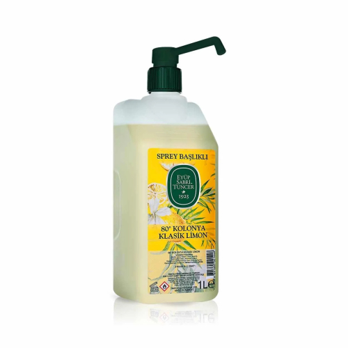 Eyüp Sabri Tuncer Apă de colonie cu Lămâie, sticlă HDPE cu pulverizator, 1L